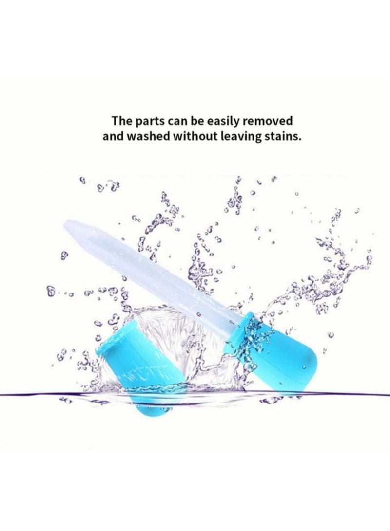 Daytoyz Liquid Droppers for Kids | Silicone and Plastic 5ml Clear Medicine Eye Dropper | with Bulb Tip for Kids Candy Molds | Transfer Dispenser Puppets | Baby Grooming Tools - Image 5